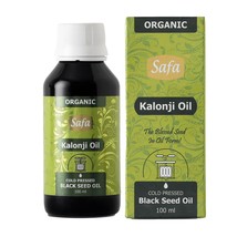 Black Seed Oil Organic Cold Pressed Pure Kalonji Oil for Hair, Skin 100ml - £15.56 GBP