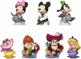 DisneyLand Resort - 65th Anniversary Complete set of 7 pieces Mini Vinyl Figures - £94.92 GBP