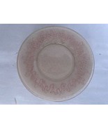 ESTATE SALE RARE VINTAGE PINK FROSTED DESERT PLATES SET OF 6 - $115.02 CAD