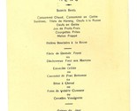 2 King George Hotel Restaurant Menus Athens Greece 1958 French &amp; English - £22.15 GBP