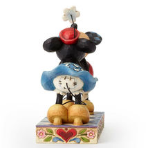Disney Jim Shore Mickey Mouse and Minnie Mouse Kissing 6.25" High Collectible image 4
