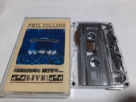 Phil Collins - Serious Hits Live Cassette Tape Vintage Atlantic 1990 Tested - £8.93 GBP