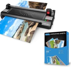 Laminator Machine For A3/A4/A6 - Bundle 300 Pack 5 Mil Thermal Laminating - £92.60 GBP