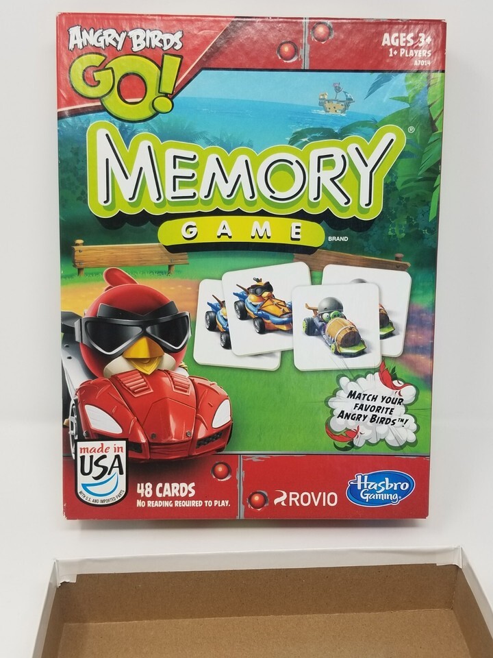 Hasbro Games Angry Birds Go! Memory Game~Ages 3+, 1+Players~MADE IN USA Item image 2