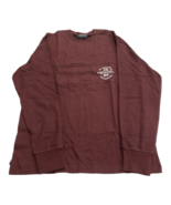 The Hundreds Mens Farley Long Sleeve Pullover Color Burgundy Size Large - £54.04 GBP