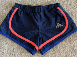 Adidas Girls Navy Blue Hot Pink Athletic Running Shorts 3T - £5.78 GBP