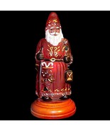 1993 Merck Old World Santa Claus Night Light Father Christmas with Toys ... - £143.69 GBP