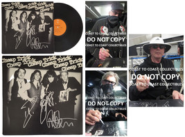 Cheap Trick signed album vinyl record COA proof Zander, Peterson,Nielsen auto - £435.24 GBP