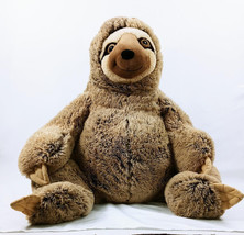Large Sloth Plush 36&quot; Brown Big XL Stuffed Animal Jumbo Huge Giant Hug Fun - £23.39 GBP