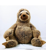 Large Sloth Plush 36&quot; Brown Big XL Stuffed Animal Jumbo Huge Giant Hug Fun - £23.63 GBP