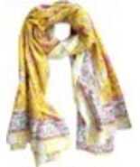 100% Cotton Hand block Rajasthani Print Scarves for Women 73x44 Inch Siz... - $32.99
