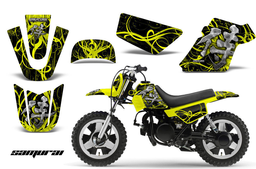 YAMAHA PW50 CREATORX GRAPHICS KIT DECALS SAMURAI YB - $95.98
