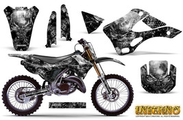 KAWASAKI KX125 KX250 99-02 GRAPHICS KIT CREATORX DECALS INFERNO SNP - $257.35