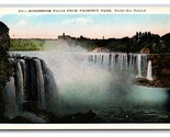 Horseshoe Falls From Prospect Point Niagara Falls New York UNP WB Postca... - $1.93