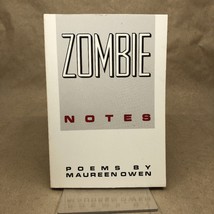 Zombie Notes: Poems by Maureen Owen (Signed, First Edition, Paperback) - £15.66 GBP