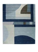 EORC RES04MU6X9 Hand-Tufted Wool Modern Rug, 6&#39; x 9&#39;, Multicolored Area Rug - £500.38 GBP