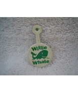 Vintage Child&#39;s Willie Whale Tin Metal Clip Pin - $3.99