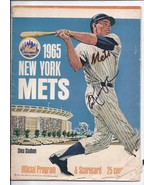 1965 New York Mets Opening Day Program vs Los Angales Dodgers April 12th... - $2,770.96 MXN