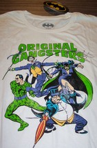 Batman Villains Original Gangsters Joker Riddler Penguin Comics T-Shirt Small - £15.92 GBP