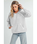Aemi + Co Lace Detail Drawstring Hoodie with Kangaroo Pocket - $88.92 CAD+