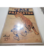 FOOTBALL Yale vs. Princeton GAME Official Program December, 2 1933 - £30.97 GBP
