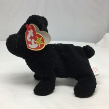 Ty Beanie Baby Original Scottie Dog Plush Stuffed Animal Retired W Tag 1996 - £15.72 GBP