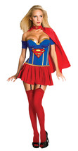 Secret Wishes Women&#39;s DC Comics Supergirl Costume Corset, As Shown, Small - £165.23 GBP