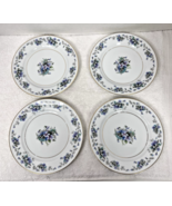4 Noritake Japan Violette 3054 Bread Cake Plates 6.5” Nice Shape Purple ... - $33.35 CAD