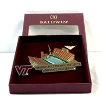 Baldwin Ornament, American Sports Series: Virginia Tech 2D Stadium - £20.03 GBP