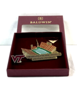 Baldwin Ornament, American Sports Series: Virginia Tech 2D Stadium - £19.53 GBP