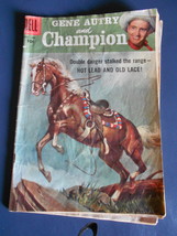 Gene Autry and Champion 1956 Dell 10 cent Comic #112 - $17.00