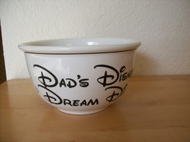 Mickey Mouse “Dad’s Disney Dream Dish” Bowl  - £22.02 GBP