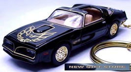 Rare! Key Chain 78/79 1978/1979 Black Pontiac Trans Am Firebird Bandit Brand New - £31.43 GBP