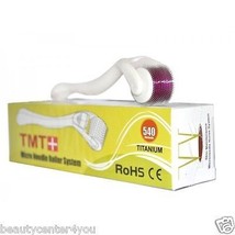 TMT Derma Roller White 0.5mm Anti-aging, Wrinkles, Acne, Beard, Hair (54... - $259.83 MXN