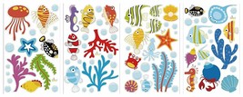 Decorative Peel &amp; Stick Wall Art Sticker Decals (Ocean Wonders) - $279.09 MXN