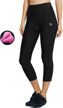 Women&#39;S Padded Cycling Capris, Bicycle Tights, High Waist Legging, Breat... - $48.93