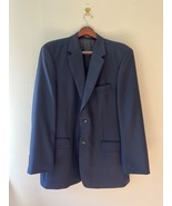 Ralph Ralph Lauren Sz 44 T Blue Label Virgen Wool Blazer Coat Two Button... - $1,204.82 MXN