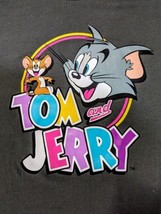 Tom&amp; Jerry T Shirt Long Sleeve Tee Womens Size XL Men&#39;s Unisex Cartoon C... - £19.68 GBP