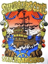 Dirty Donny Smugglers Cove SF Tiki Bar Ship Poster 2010 Lowbrow Silkscreen 18x24 - £107.53 GBP