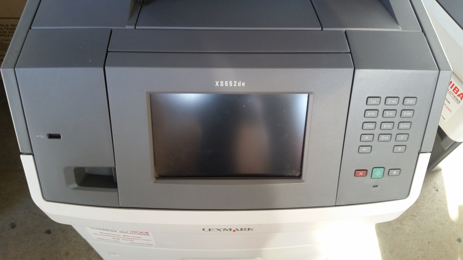 Lexmark X652de Copier Printer Industrial Office Duplicator Commercial Grade - $599.90
