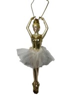 Midwest CBK Gold and Tulle Ballerina Christmas Ornament Pirouette 6.5 inch nwt - £9.78 GBP