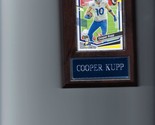 COOPER KUPP PLAQUE LOS ANGELES RAMS LA FOOTBALL NFL   C - $3.95