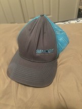 Spyder Pro Powered Tools Hat Mesh Adjustable Trucker Cap Power Gray Ball... - $6.82 CAD