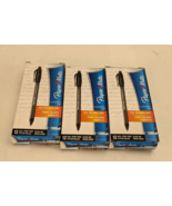 Lot of 3 Paper Mate Comfortmate Retractable Fine Ballpoint Pens Black 12... - €29,50 EUR