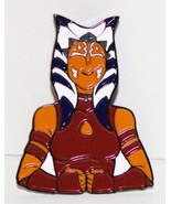 Star Wars Ahsoka Tano Die-Cut Clinched Fist Embossed Image Metal Pin NEW... - £7.80 GBP