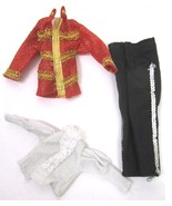 VTG 1984 Michael Jackson Thriller Outfit American Music Award Doll LJN Clothes - $11.87
