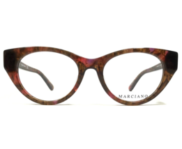 GUESS by Marciano Eyeglasses Frames GM0362-S 074 Brown Red Pink Marble 49-18-140 - $74.58