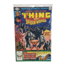 VINTAGE MARCH 1982 MARVEL TWO-IN-ONE THE THING + SPIDER-WOMAN COMIC # 85 - $9.50