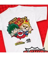 Kura Sushi x My Hero Academia T-Shirt Special Giveaway White size L New ... - $32.37