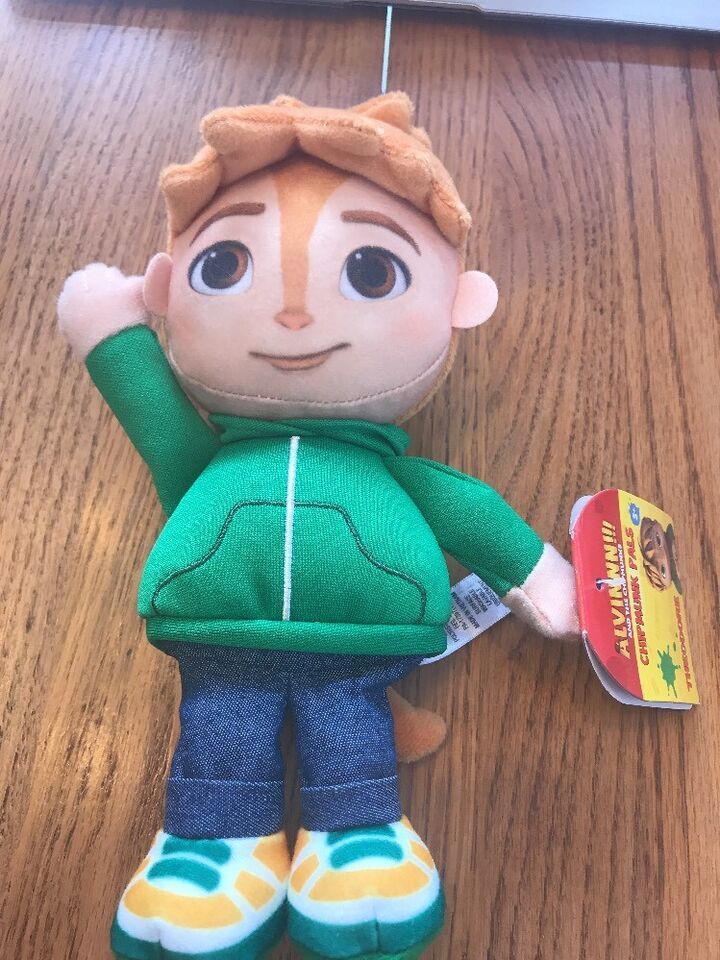 NEW ALVIN & THE CHIPMUNKS THEODORE 9" PLUSH FISHER PRICE 2016 CHIPMUNK PALS